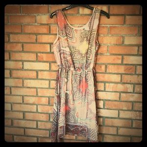Paisley Print Summer Dress
